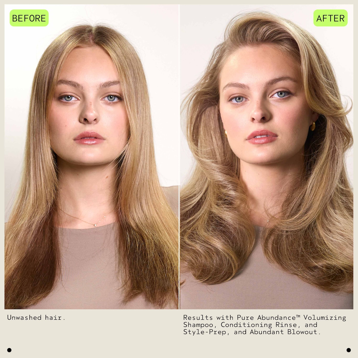 pure abundance™ volumizing conditioning rinse, 5 fl oz/150 ml