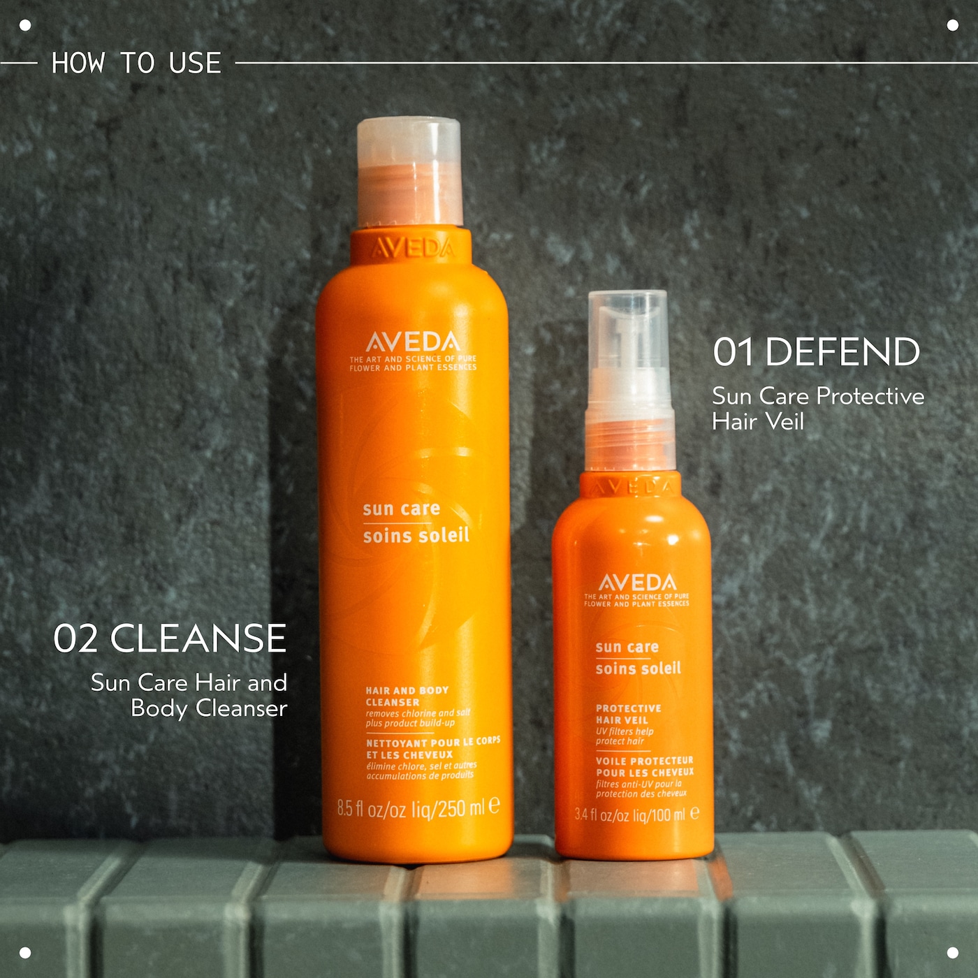 sun care hair and body cleanser, 8.5 fl oz/250 ml