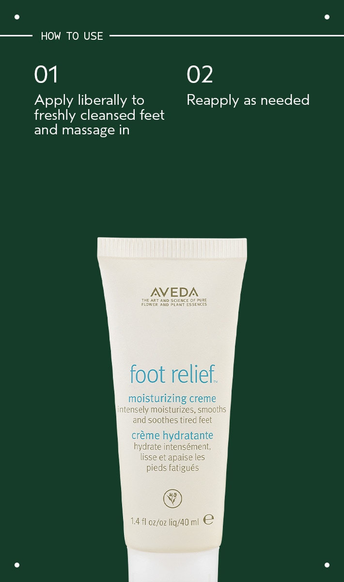 foot relief<span class="trade">™</span> moisturizing creme, 4.2 fl oz/125 ml