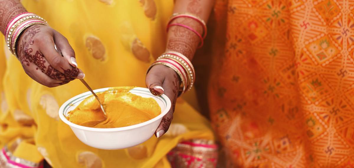 Living Aveda Article - Haldi Ceremony | Aveda