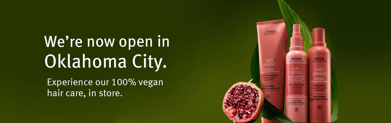 We're now open in Oklahoma City. Experience our 100% vegan haircare, in store.