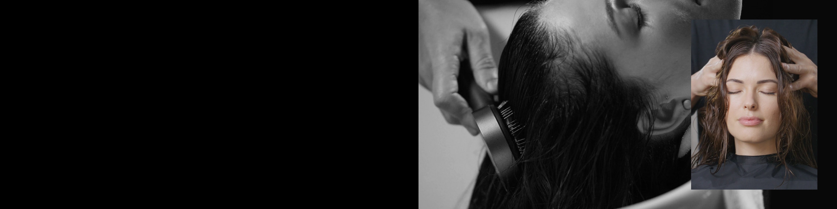 Book a professional-level volume boost with our professional hair and scalp service for instantly thicker hair.