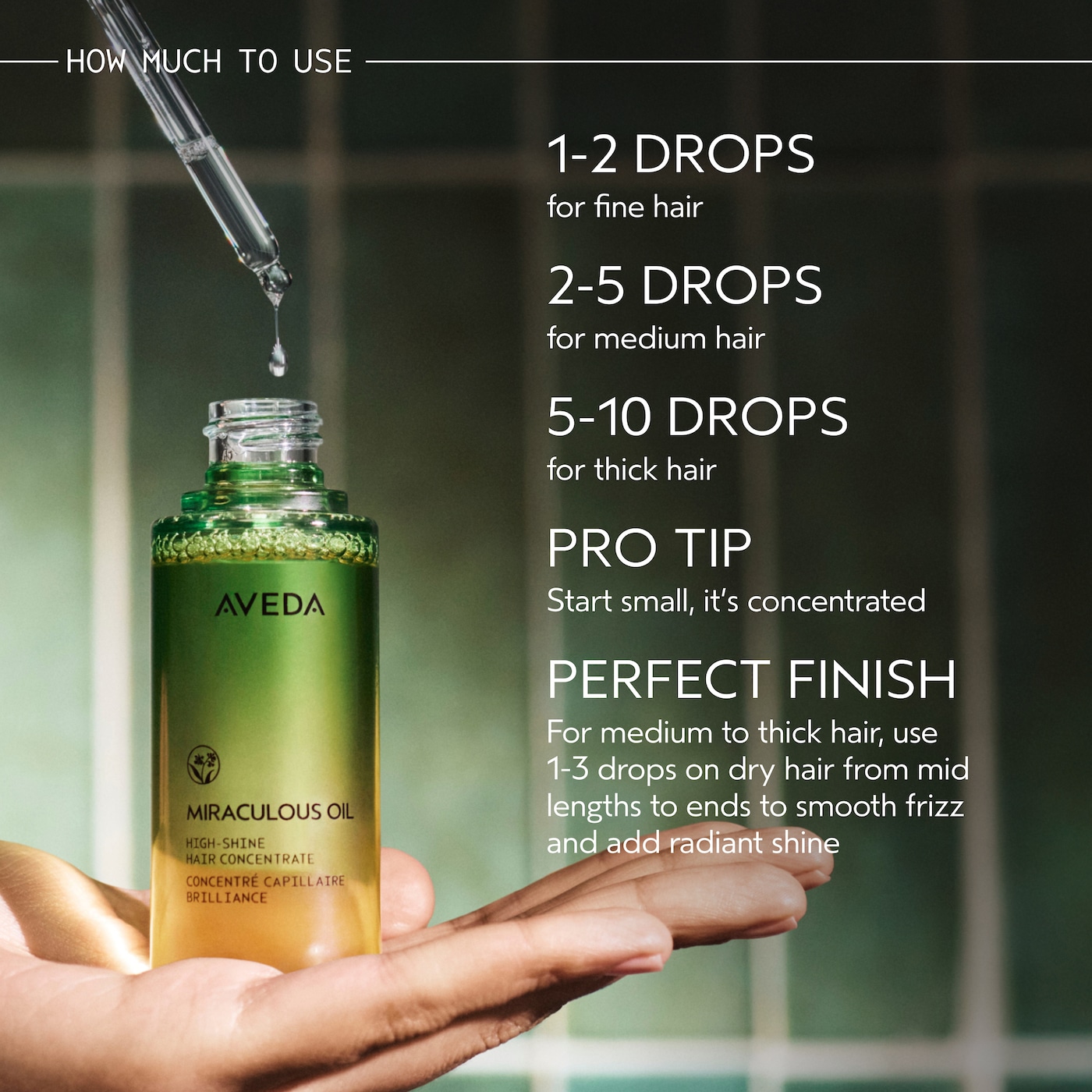 Miraculous Oil High-Shine Hair Concentrate, 1.7 fl oz/50 ml