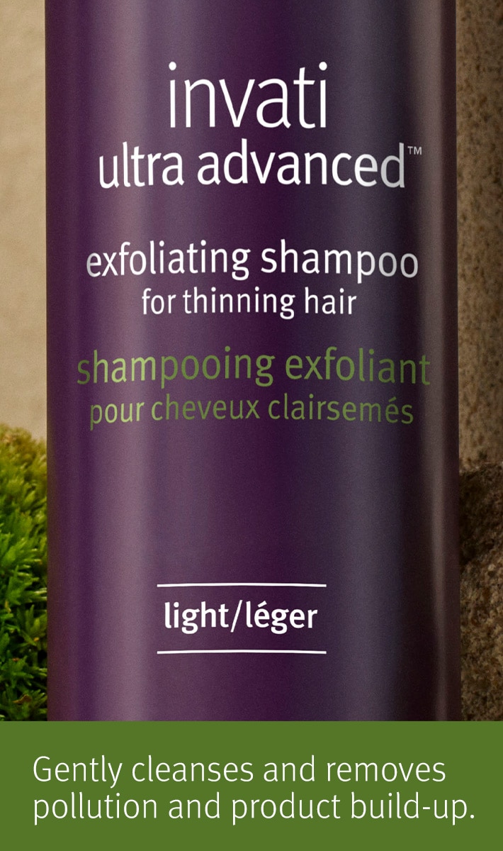 invati ultra advanced™ exfoliating shampoo – light