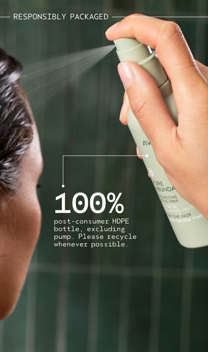 pure abundance™ volumizing style-prep